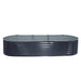 Greenfingers Garden Bed 240X80X42cm Oval Planter Box Raised Container Galvanised -Home Living Store - -  