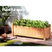 Greenfingers Garden Bed 90x30x33cm Wooden Planter Box Raised Container Growing -Home Living Store - -  