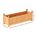 Greenfingers Garden Bed 90x30x33cm Wooden Planter Box Raised Container Growing -Home Living Store - -  