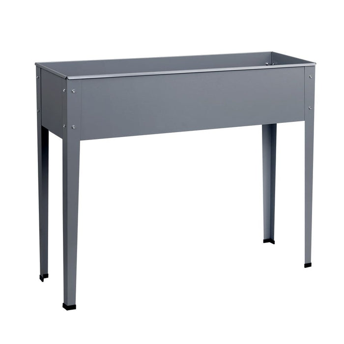 Greenfingers Garden Bed Elevated 100X80X30cm Planter Box Container Galvanised -Home Living Store - -  
