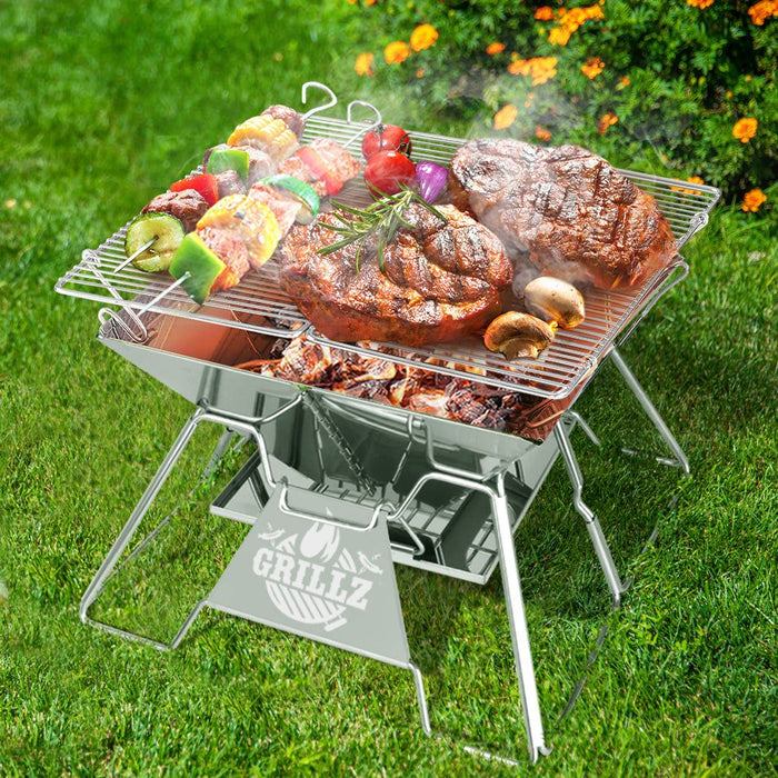Portable camping smoker top