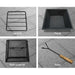 Grillz Fire Pit Outdoor Table Charcoal Garden Fireplace Backyard Firepit Heater -Home Living Store - -  