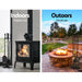 Grillz Fireplace Tool Set Fire Place Tools Poker Brush Shovel Stand Tongs -Home Living Store - -  