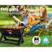 Grillz Notebook Portable Charcoal BBQ Grill -Home Living Store - -  
