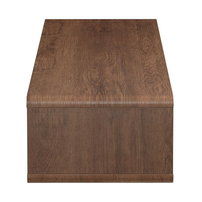 Tauris Hover Entertainment Center, TV Stand, Entertainment Unit 1200mm Wall Mount Unit Dark Oak