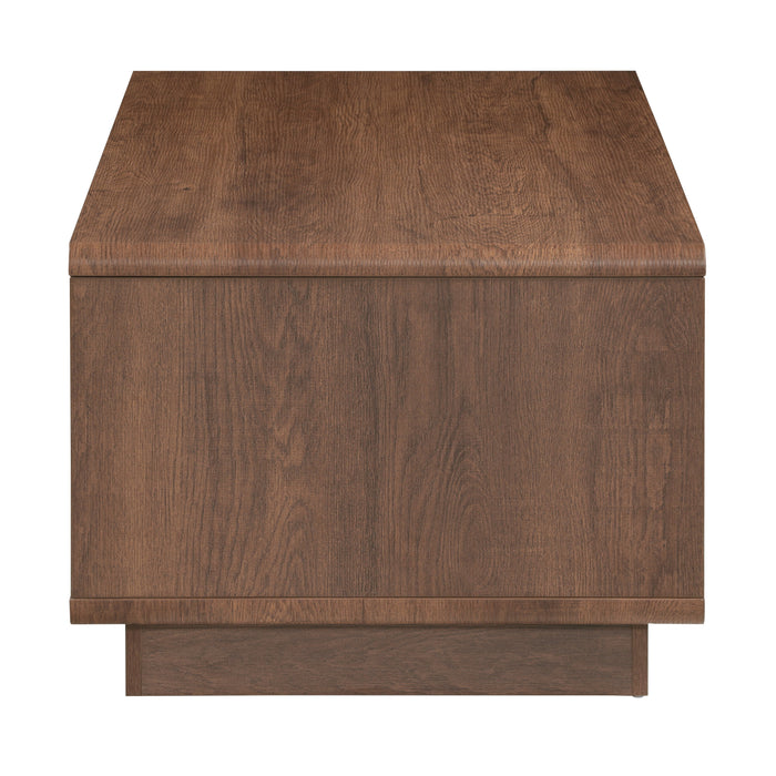 Tauris HOVERCTDO Coffee Table – Dark Oak with Painted Black Drawer