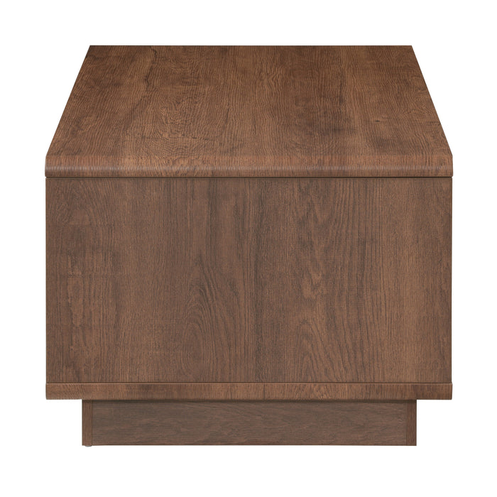 Tauris HOVERCTDO Coffee Table – Dark Oak with Painted Black Drawer