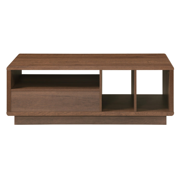 Tauris HOVERCTDO Coffee Table – Dark Oak with Painted Black Drawer