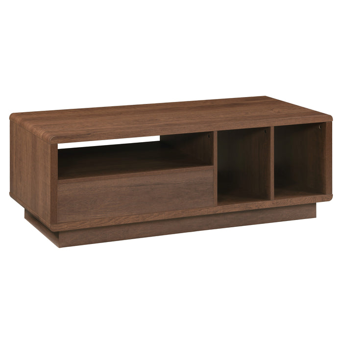 Tauris HOVERCTDO Coffee Table – Dark Oak with Painted Black Drawer