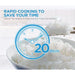 Healthy Low Carb 12-hour keep warm Fast cook Rice Cooker -Home Living Store - -  