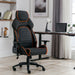 Hyper Ergonomic Gaming or Office Chair, adjustable arm rests, Black Orange by Tauris -Home Living Store - -  