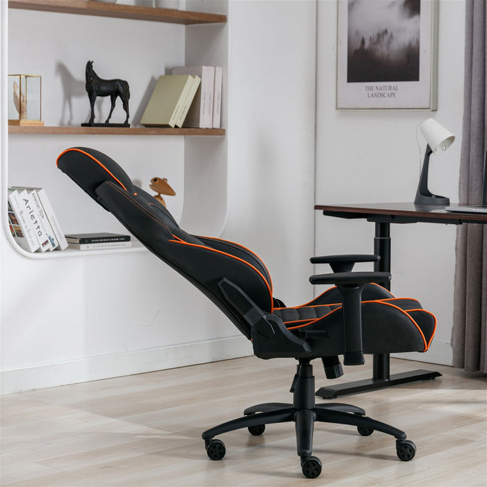 Hyper Ergonomic Gaming or Office Chair, adjustable arm rests, Black Orange by Tauris -Home Living Store - -  