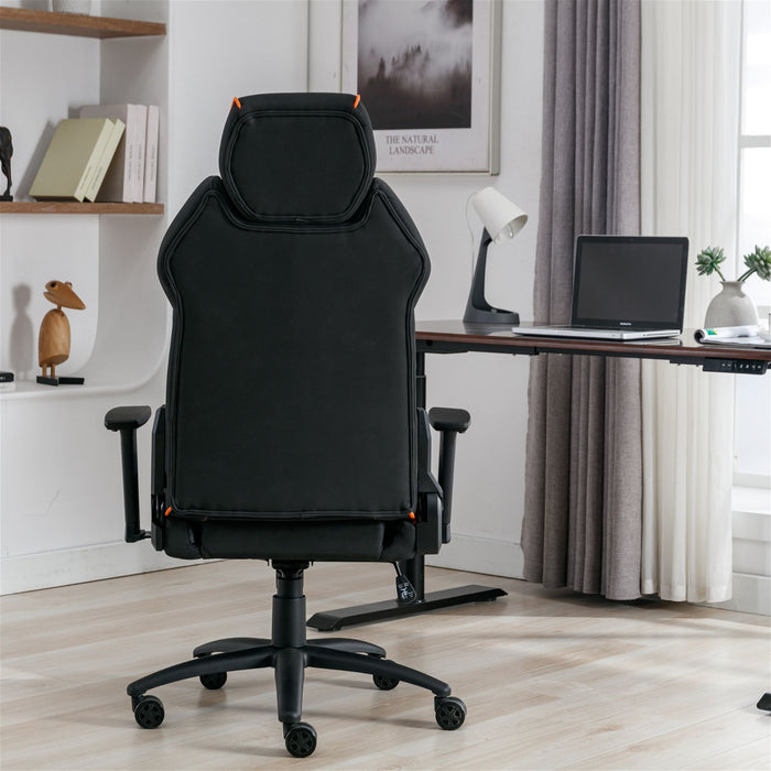 Hyper Ergonomic Gaming or Office Chair, adjustable arm rests, Black Orange by Tauris -Home Living Store - -  