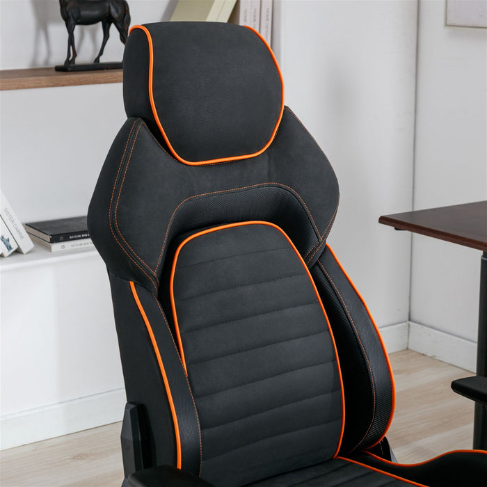 Hyper Ergonomic Gaming or Office Chair, adjustable arm rests, Black Orange by Tauris -Home Living Store - -  