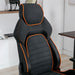Hyper Ergonomic Gaming or Office Chair, adjustable arm rests, Black Orange by Tauris -Home Living Store - -  