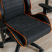 Hyper Ergonomic Gaming or Office Chair, adjustable arm rests, Black Orange by Tauris -Home Living Store - -  
