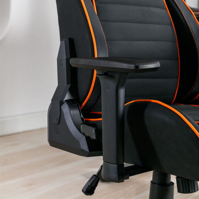 Hyper Ergonomic Gaming or Office Chair, adjustable arm rests, Black Orange by Tauris -Home Living Store - -  