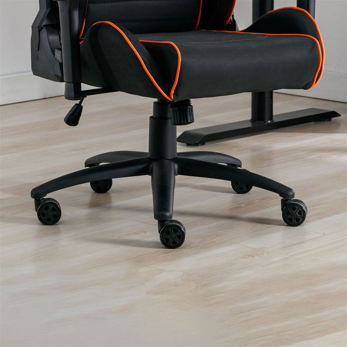 Hyper Ergonomic Gaming or Office Chair, adjustable arm rests, Black Orange by Tauris -Home Living Store - -  