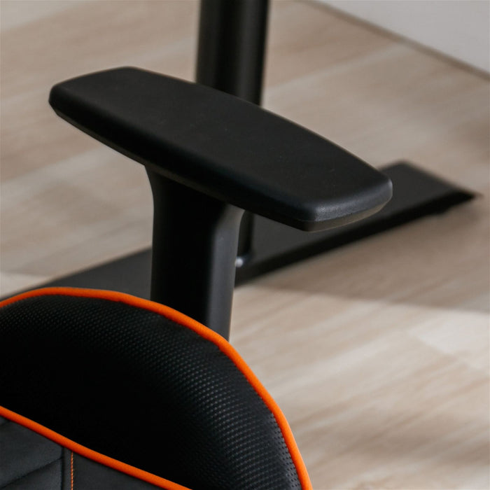 Hyper Ergonomic Gaming or Office Chair, adjustable arm rests, Black Orange by Tauris -Home Living Store - -  