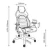 Hyper Ergonomic Gaming or Office Chair, adjustable arm rests, Black Orange by Tauris -Home Living Store - -  
