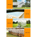 Instahut 5x10m Tarp Camping Tarps Poly Tarpaulin Heavy Duty Cover 135gsm Clear -Home Living Store - -  