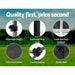 Instahut Gazebo 3x6 Pop Up Marquee Folding Tent Wedding Gazebos Camping Outdoor Shade Canopy Black -Home Living Store - -  
