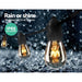 Jingle Jollys 47m Festoon String Lights Christmas Bulbs Party Wedding Garden Party -Home Living Store - -  