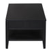 Criterion Kennedy Coffee Table 1200mm Semi-Assembled Stained Oak Veneer Blank Background Image