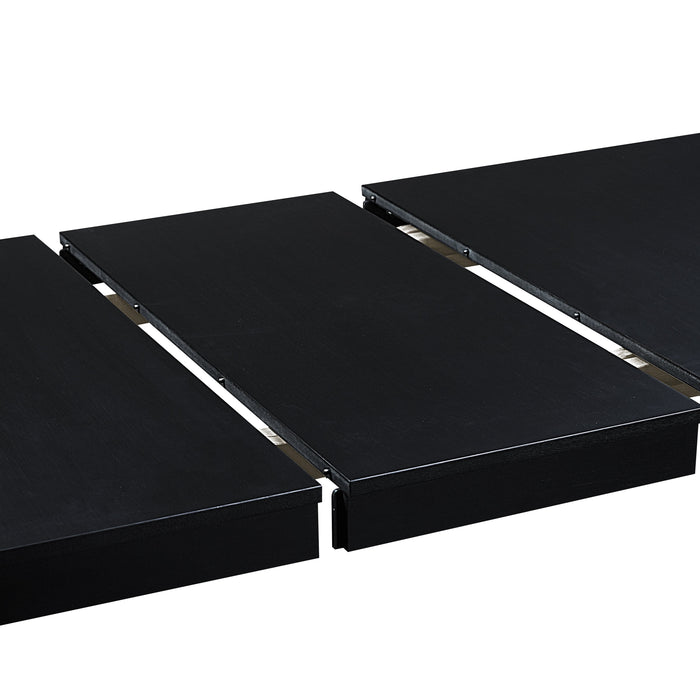 Criterion Kennedy Extendable Dining Table 1600-2050mm Stained Oak Veneer