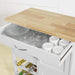 Kitchen Trolley with Wine Racks, Portable Workbench and Serving Cart for Bar or Dining -Home Living Store - -  