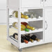 Kitchen Trolley with Wine Racks, Portable Workbench and Serving Cart for Bar or Dining -Home Living Store - -  