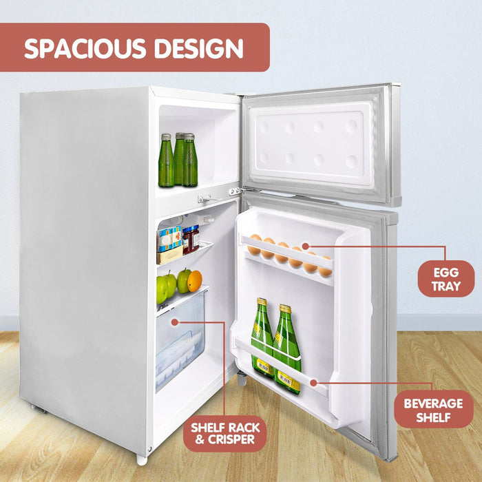 Kolner 105l Portable Upright Fridge Freezer Cooler For Home & Camping -Home Living Store - -  