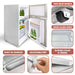Kolner 105l Portable Upright Fridge Freezer Cooler For Home & Camping -Home Living Store - -  