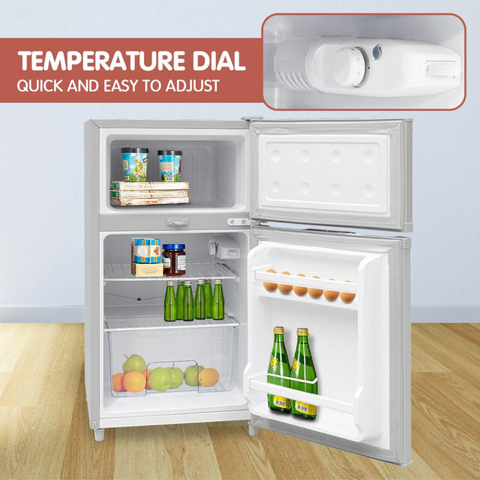 Kolner 105l Portable Upright Fridge Freezer Cooler For Home & Camping -Home Living Store - -  