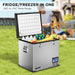 Kolner 95l Portable Fridge Chest Freezer With Lcd Panel - Rv Vehicle Camping Refrigerator -Home Living Store - -  