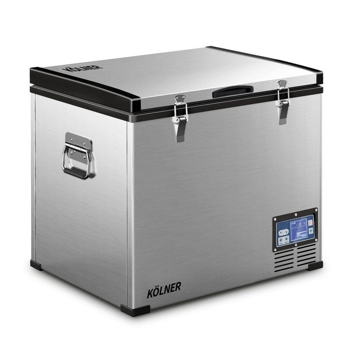 Kolner 95l Portable Fridge Chest Freezer With Lcd Panel - Rv Vehicle Camping Refrigerator -Home Living Store - -  