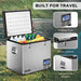 Kolner 95l Portable Fridge Chest Freezer With Lcd Panel - Rv Vehicle Camping Refrigerator -Home Living Store - -  