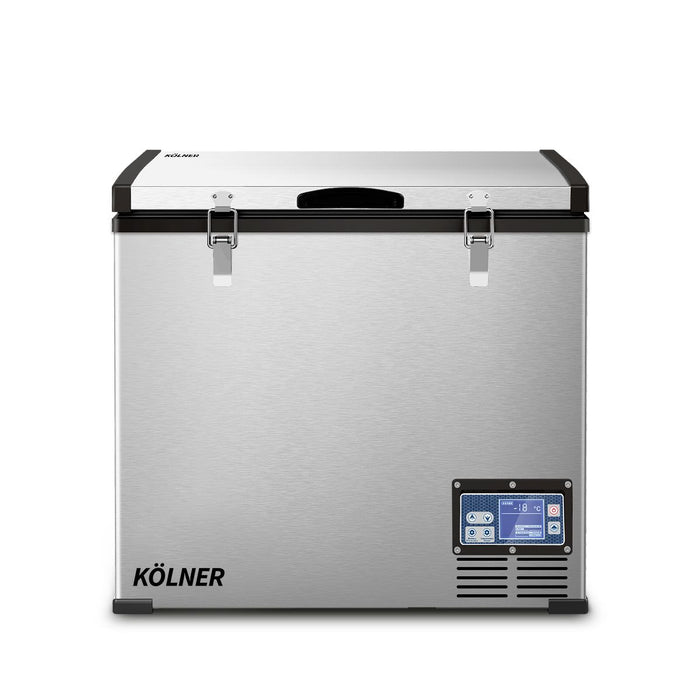 Kolner 95l Portable Fridge Chest Freezer With Lcd Panel - Rv Vehicle Camping Refrigerator -Home Living Store - -  