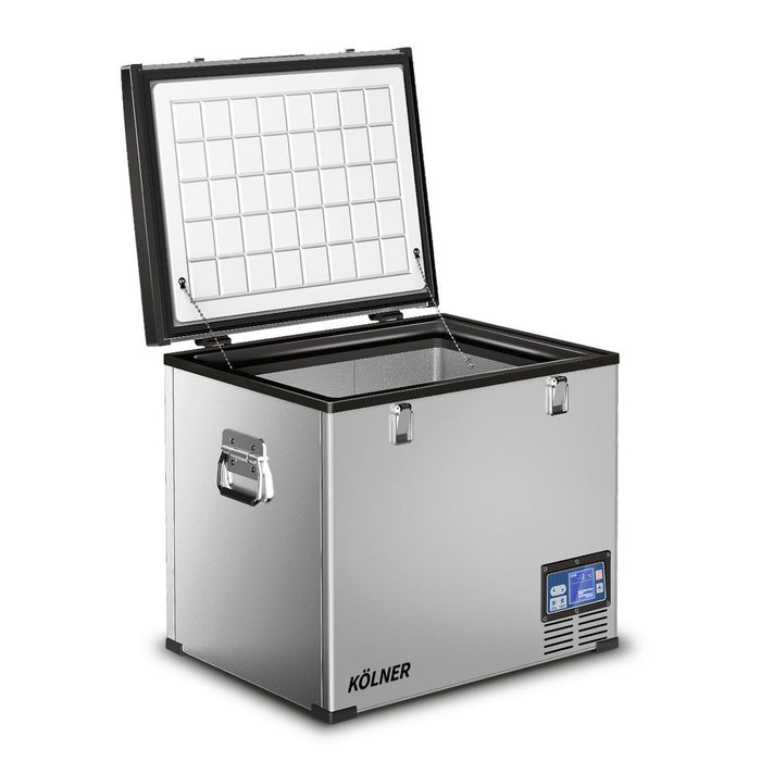Kolner 95l Portable Fridge Chest Freezer With Lcd Panel - Rv Vehicle Camping Refrigerator -Home Living Store - -  