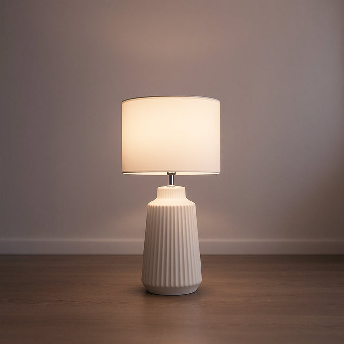 Fiona Table Lamp White by Urban Style