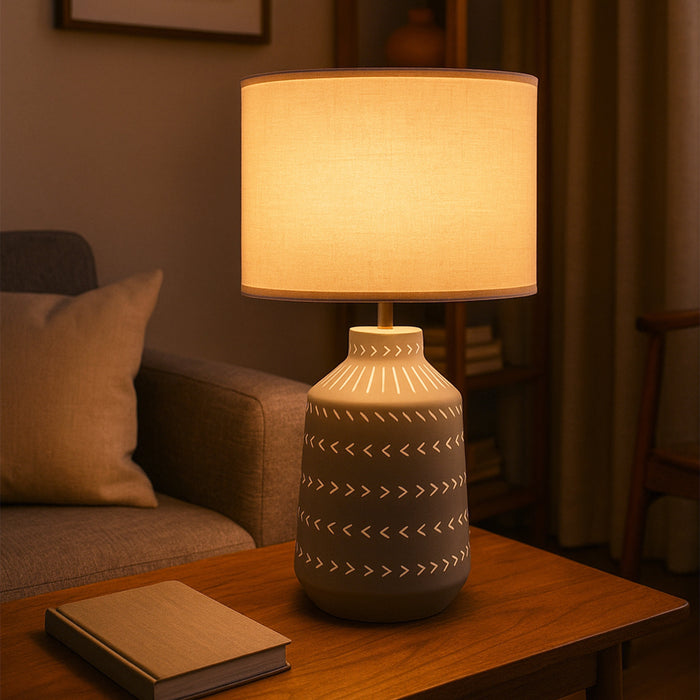 Grace Table Lamp Grey by Urban Style
