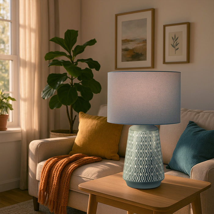 Inga Table Lamp Green by Urban Style
