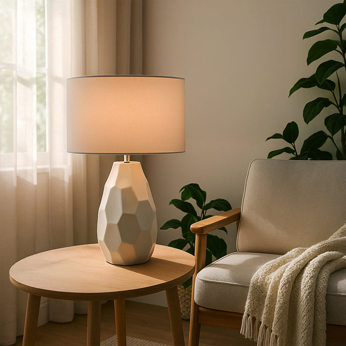 Jane Table Lamp White by Urban Style