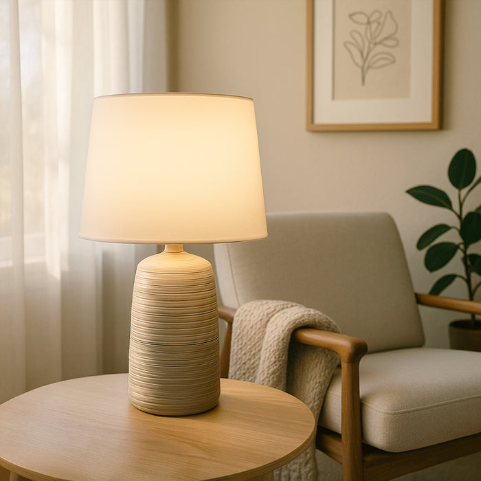 Keira Table Lamp Cream by Urban Style