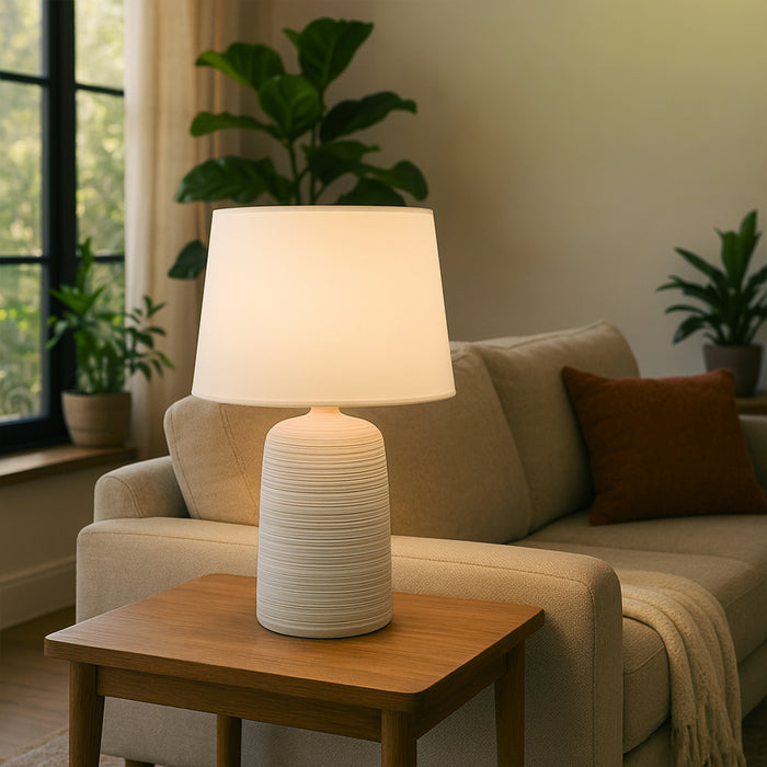 Keira Table Lamp Cream by Urban Style