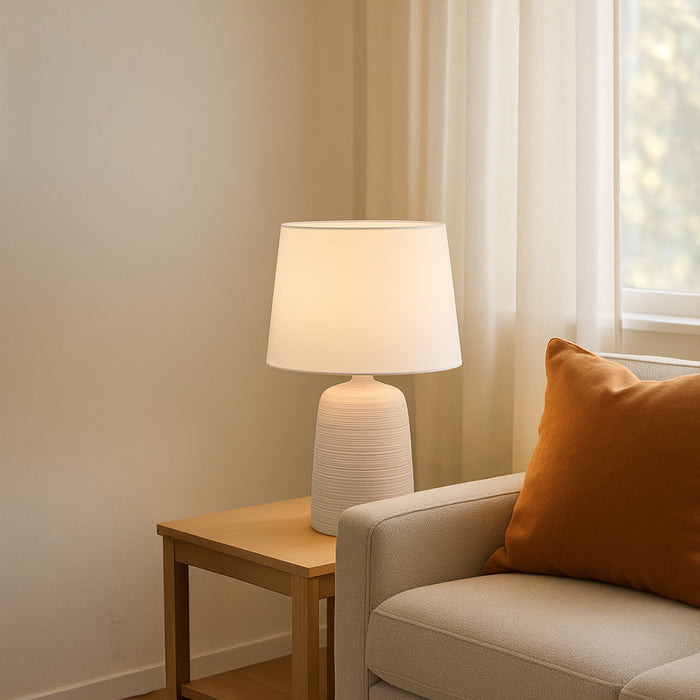 Keira Table Lamp Cream by Urban Style