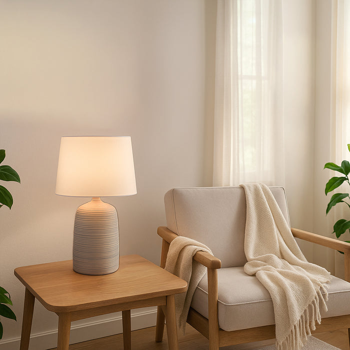 Keira Table Lamp Taupe by Urban Style