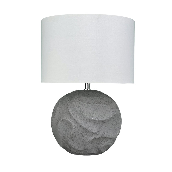 Urban Style Maia Ceramic Table Lamp – Slate