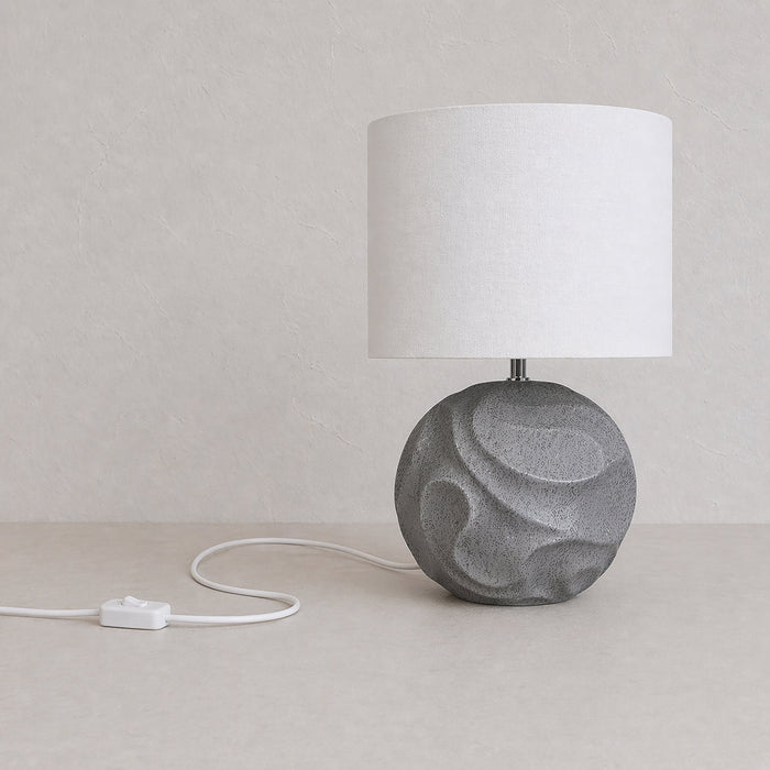 Urban Style Maia Ceramic Table Lamp – Slate