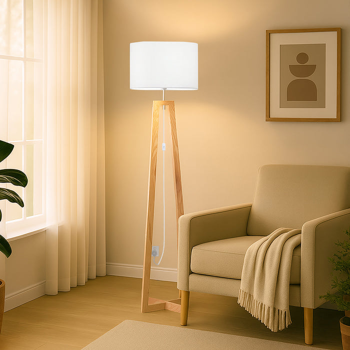 Dana Floor Lamp White by Urban Style